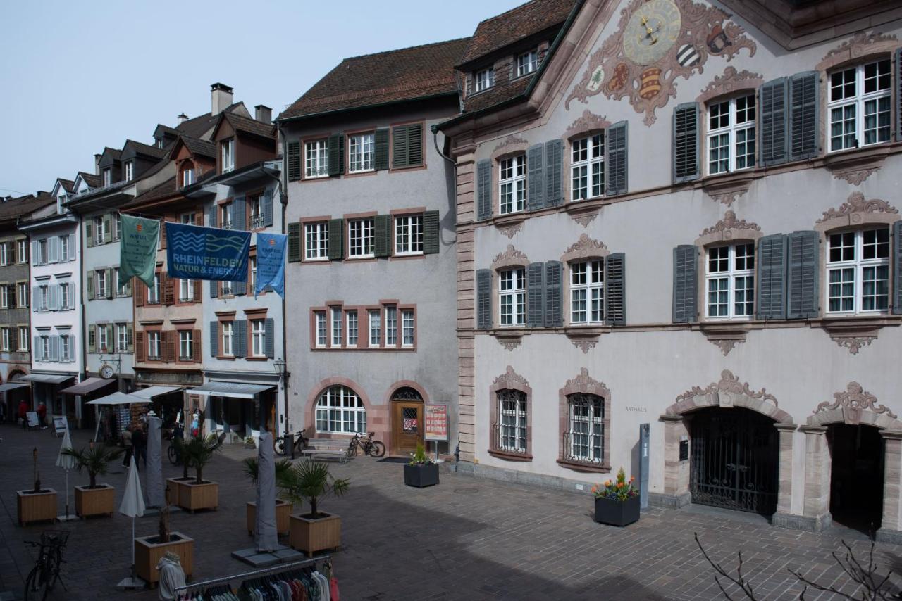 Unterkunft "Rathaus" Altstadt, Rheinfelden Schweiz Dış mekan fotoğraf